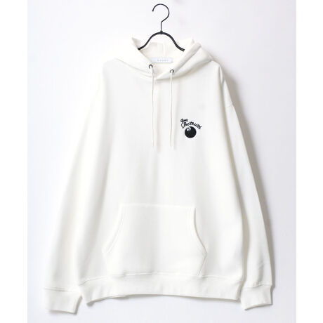 オーバーサイズ 裏起毛 ワンポイント刺繍 バックプリント スウェット  