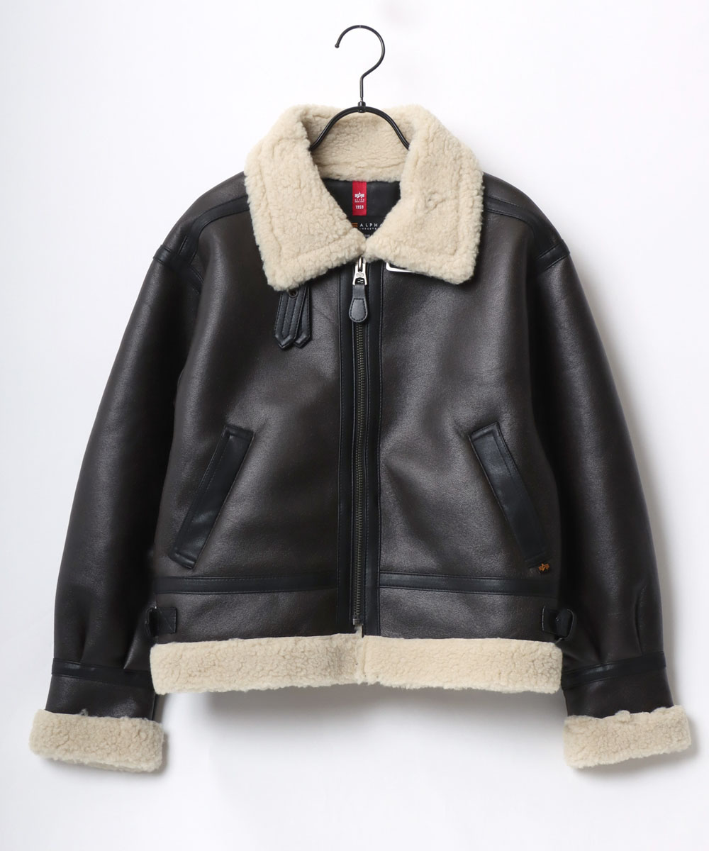 ALPHA INDUSTRIES/アルファインダストリーズ B-3 フェイクムートン 