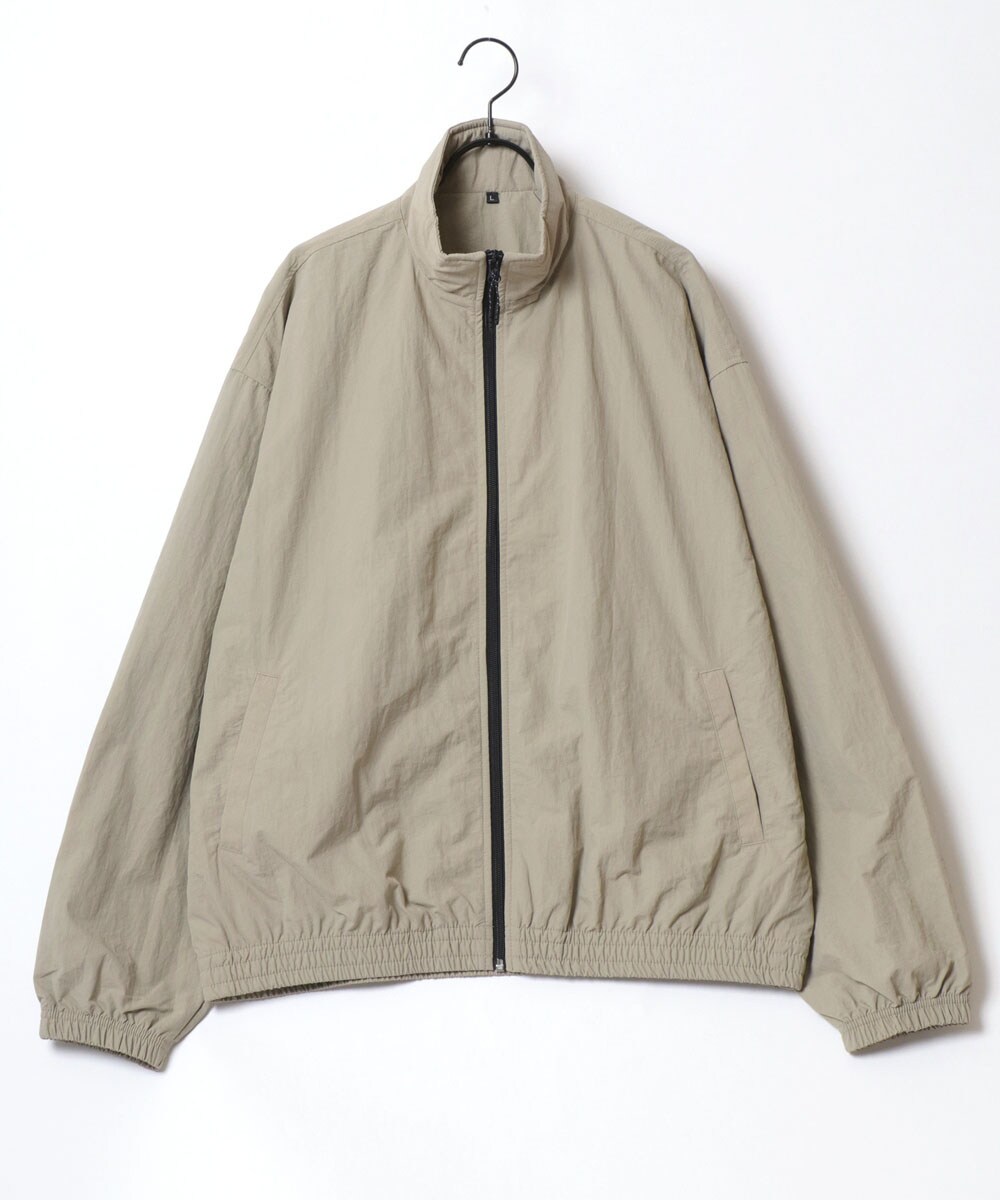 ミッシェルベランディレザー切替　スウェット　ジップアップ　ジャージ　ジャケット ミッシェルベランディレザー切替スウェットジップアップジャージジャケット