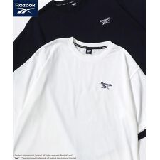 リーボック(Reebok)の【ブランドロゴのワンポイント刺繍】 半袖 Tシャツ 無地T レディース メンズ