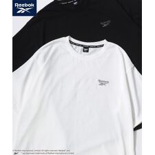 リーボック(Reebok)の【ブランドロゴのワンポイント刺繍】 半袖 Tシャツ 無地T レディース メンズ