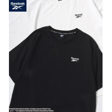 リーボック(Reebok)の【ブランドロゴのワンポイント刺繍】 半袖 Tシャツ 無地T レディース メンズ