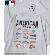 【MLB/メジャーリーグベースボール】 バックプリント 半袖 Tシャツ