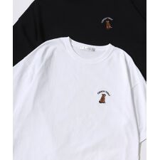 アニマル柄 犬 猫 半袖 Tシャツ レディース メンズ | ラザル(Lazar)