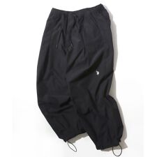 【 撥水 UVカット ストレッチ 】 ワイド タック バルーンパンツ イージーパンツ