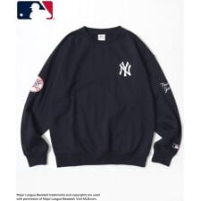 【MLB/メジャーリーグベースボール】 裏起毛 スウェット トレーナー レディース メンズ