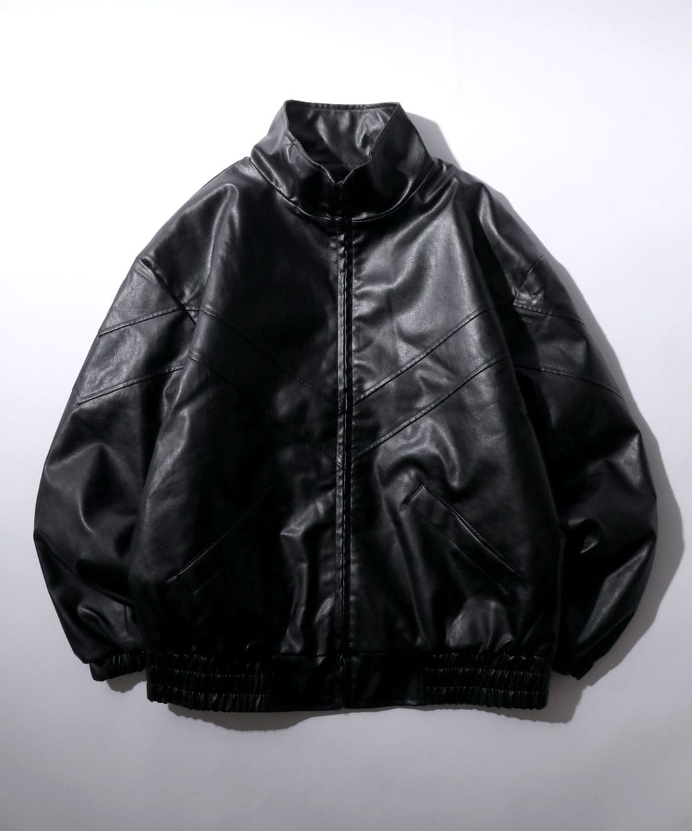 ミリタリーの定番A-2テイスト】 シンセティックレザー A-2 フライト