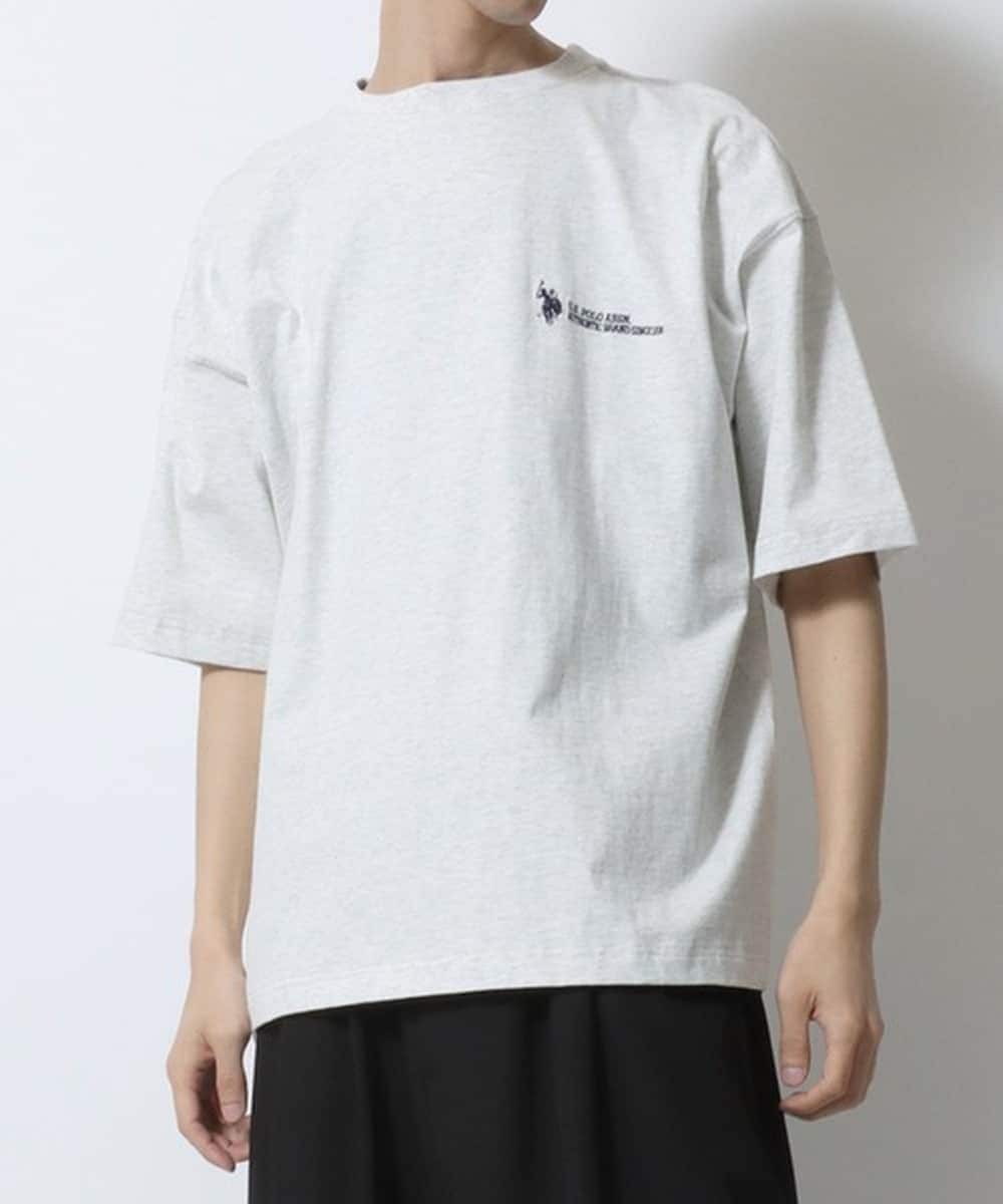 【ホースマンの刺繍入り】 半袖 Tシャツ ワンポイント ロゴ 刺繍 レディース メンズ