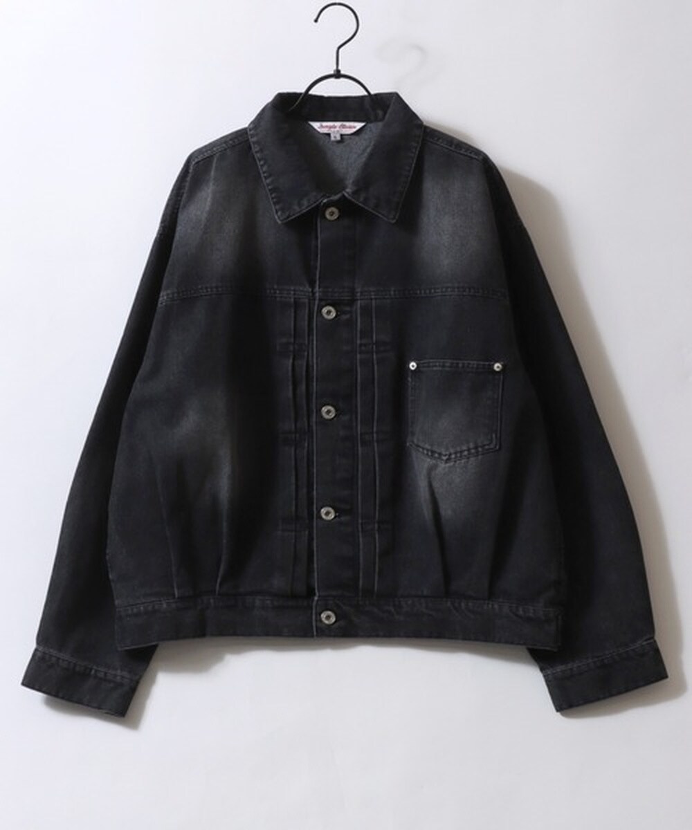 未使用 DENHAM デンハム デニム ノーカラージャケット 未使用 DENHAM デンハム デニム ノーカラージャケット JACKETS