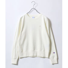 【やわらかくライトな裏毛素材】 クルーネックスウェットトレーナー 長袖 プルオーバー