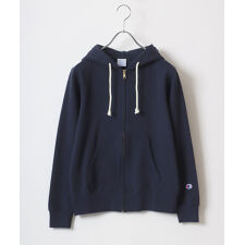 スウェットジップアップパーカー レディース 長袖