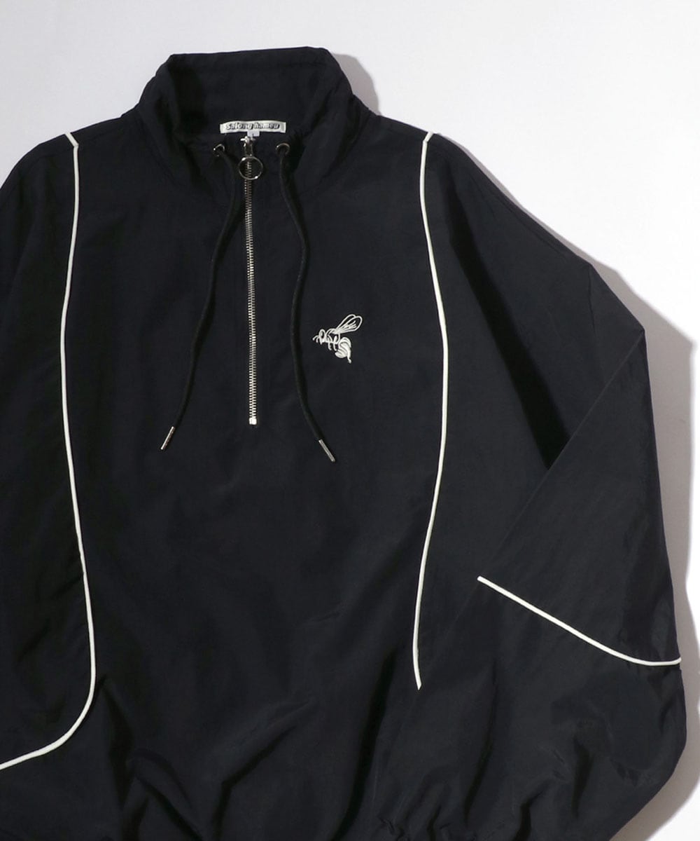DRAGON アノラックラグラン L ブラック ナイロンジャケット Amazon.co.jp: DRAGON ドラゴン ANORAK RAGLAN JACKET ナイロン