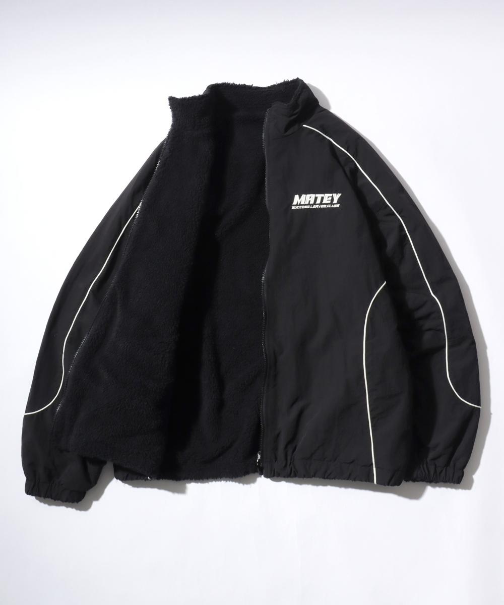 スポーティなナイロンジャケット】 パイピング トラックジャケット