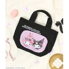 【sanrio(サンリオ)マイメロディ&クロミ周年モデル】 ダイカットポケットキャンバストートバッグ