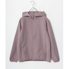 【 撥水 防花粉 UVカット 】 ナチュラルストレッチ フード付きライトアウター パーカー