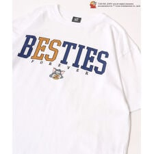 【Tom and Jerry】 トムとジェリー バックプリント 半袖  Tシャツ