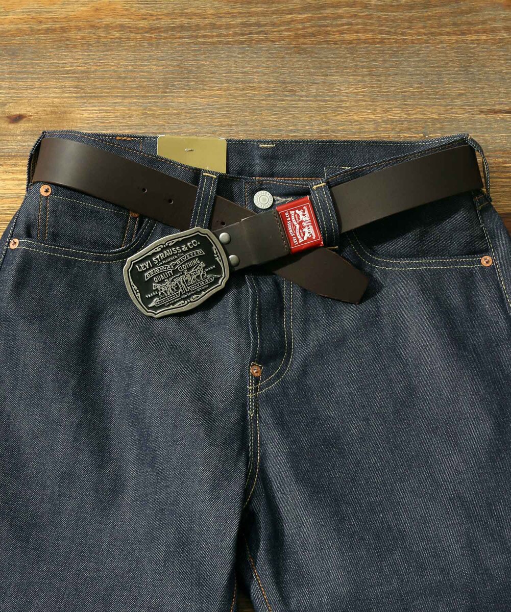 Levi's リーバイス TWO HORSE バックル レザーベルト | リーバイス 