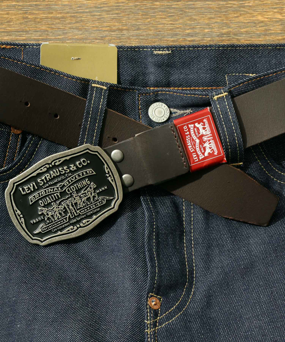 Levi's/リーバイス TWO HORSE バックル レザーベルト | リーバイス