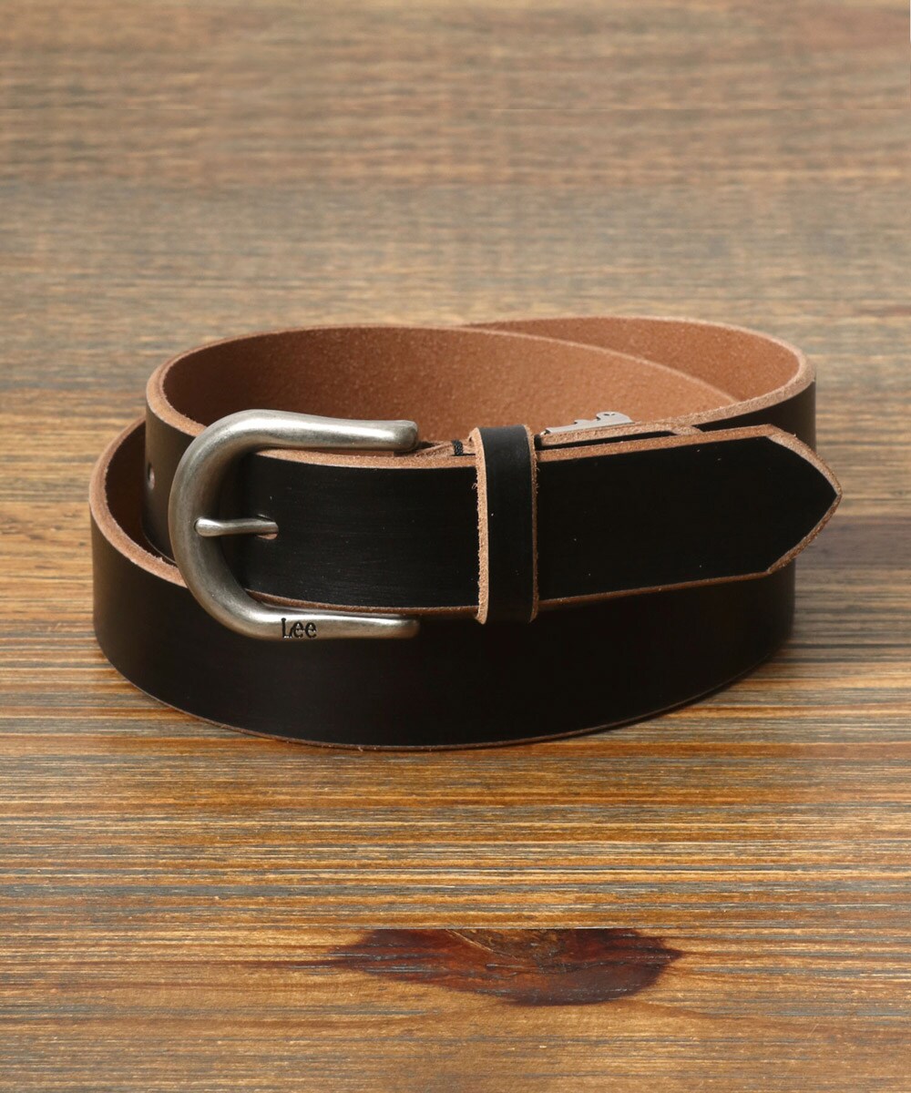 【原価ぶっ壊し割引】ウエスタンベルト 25MM Lee ベルト Lee/リー Leather Western Belt/25mm 牛革