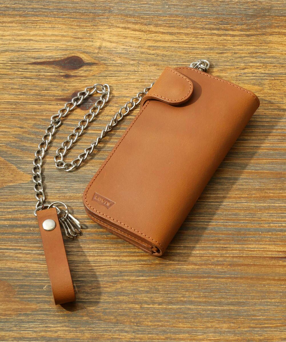 リーバイス 本革 ウォレットチェーン付き 長財布8167 新品 LBR 11128202-0.jpg