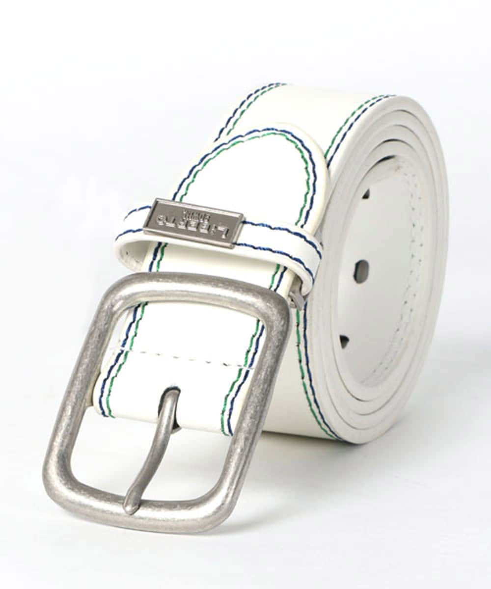 ホワイト 合成皮革 ベルト 8701 ホワイト 合成皮革 ベルト 8701
