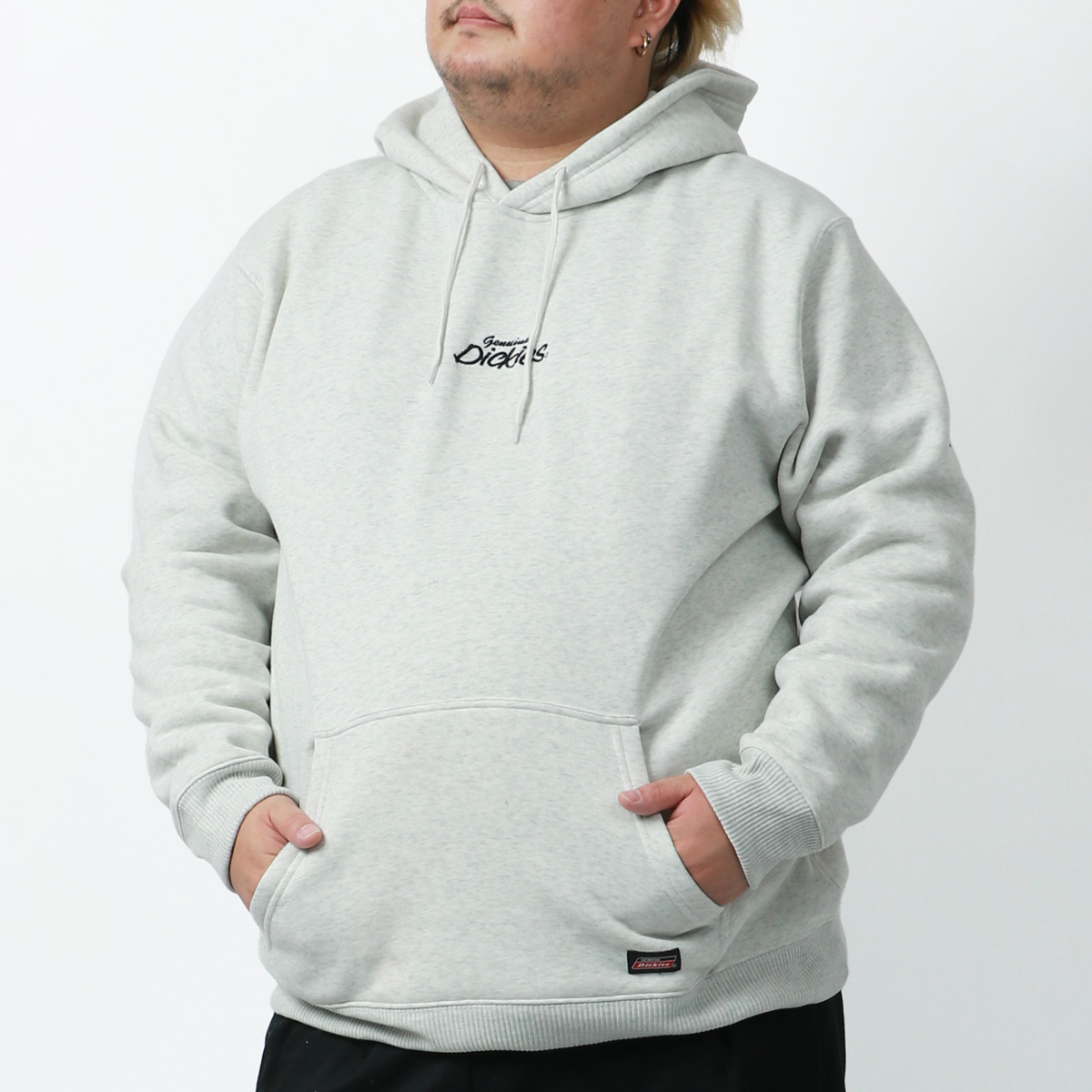 GENUINE Dickies パーカー 大きいサイズ メンズ 裏起毛 バック ロゴ