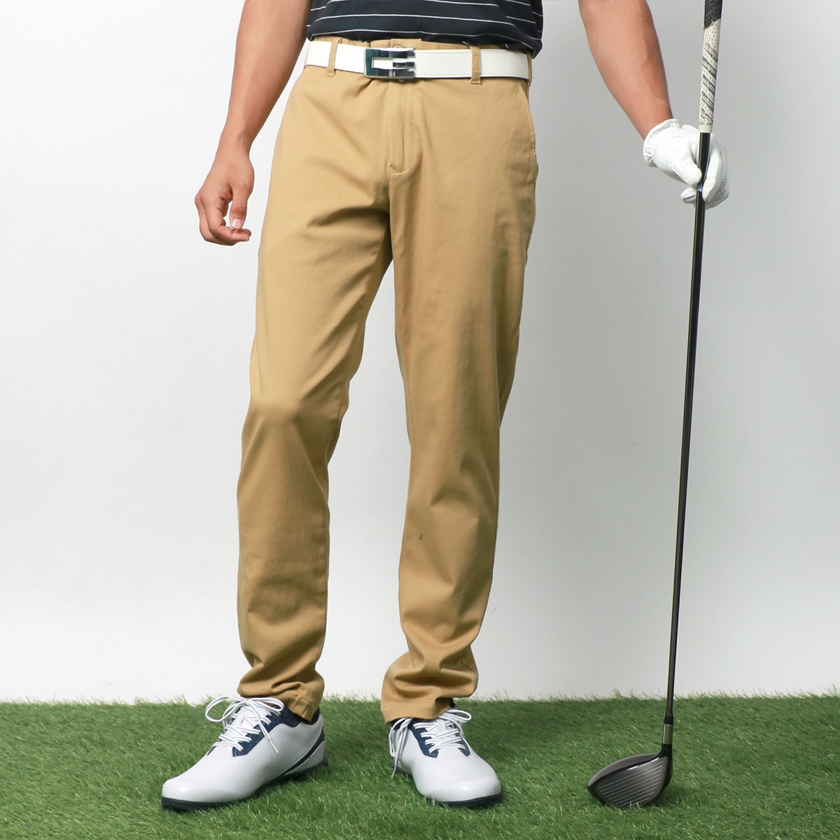 吉*家様 シークエル 25SS ベージュ チノパン 新品 M 再入荷】 EIGHT-G(エイトジー) ルーズフィットチノトラウザーズ