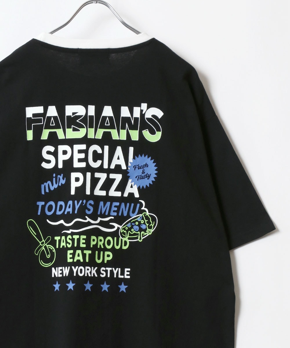 【古着風T】 ヴィンテージカフェ リンガー 半袖 Tシャツ メンズ レディース