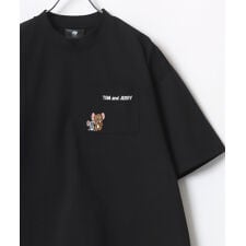 Tom＆Jerry トムとジェリー キャラクター接触冷感 UVカット ポケット付 半袖 Tシャツ | マルカワ(MARUKAWA)