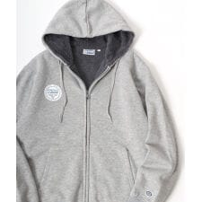 ディスカスアスレチック(DISCUS ATHLETIC)の裏起毛ボア スウェット フルジップパーカー フーディー レディース メンズ トレーナー