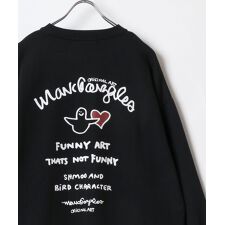 マルカワ(MARUKAWA)のアートワークコレクション バックプリント オーバーサイズ スウェットトレーナー