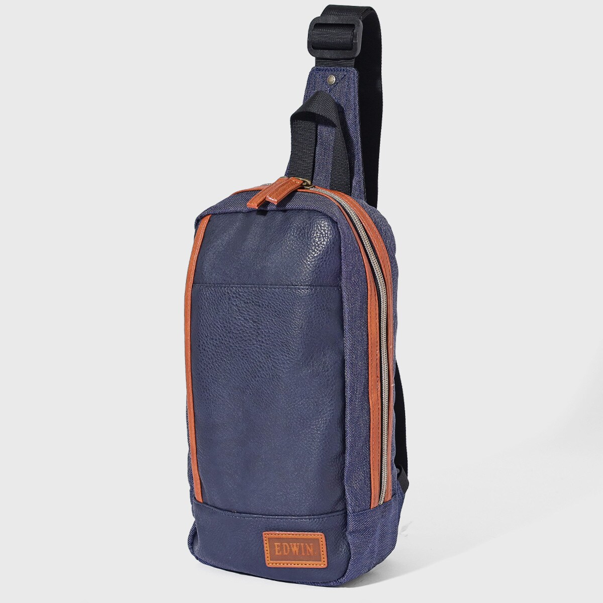 レディース 【美品】EDWINエドウィン 紺 ネイビー リュック オシャレ 