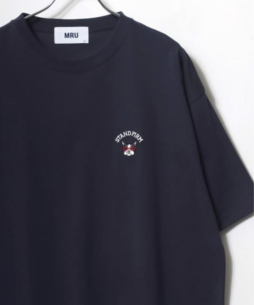 【 Jeans】半袖 ロゴ Tシャツ ネイビー / 送料無料 T-SHIRTS [半袖Tシャツ] LADYS -レディース-｜JEANS FACTORY