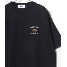 アニマル 髭おじさん ハンバーガー 半袖 Tシャツ レディース メンズ | エムアールユー(MRU)