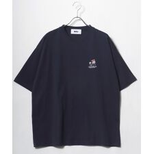 アニマル 髭おじさん ハンバーガー 半袖 Tシャツ レディース メンズ | エムアールユー(MRU)