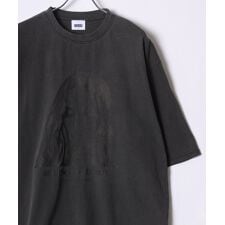 【ヴィンテージ風】 ピグメント加工 オーバーサイズ ロック 半袖 Tシャツ レディース メンズ