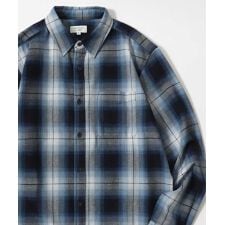 マルカワ(MARUKAWA)の【USAコットンのネルシャツ】 ネルチェックシャツ 薄手 長袖 レディース メンズ