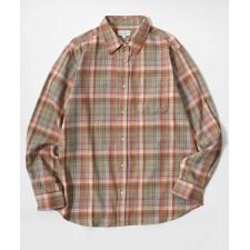 マルカワ(MARUKAWA)の【USAコットンのネルシャツ】 ネルチェックシャツ 薄手 長袖 レディース メンズ