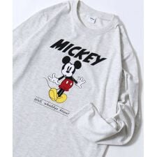 ディズニー(Disney)の【 ミッキー  ドナルド  デイジー グーフィー プルート 】 プリント ロンT　長袖