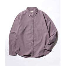 マルカワ(MARUKAWA)の【秋冬定番のネルシャツ】 ネル 起毛 USAコットン 無地 ボダンダウン シャツ