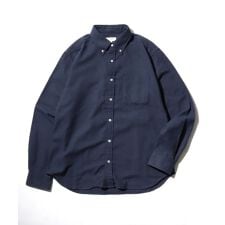 マルカワ(MARUKAWA)の【秋冬定番のネルシャツ】 ネル 起毛 USAコットン 無地 ボダンダウン シャツ