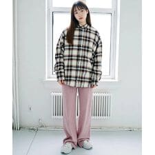 マルカワ(MARUKAWA)の【秋冬定番のネルシャツ】 USAコットン オンブレチェック レギュラーカラーシャツ