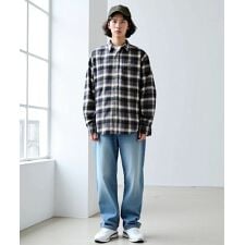 マルカワ(MARUKAWA)の【秋冬定番のネルシャツ】 USAコットン オンブレチェック レギュラーカラーシャツ