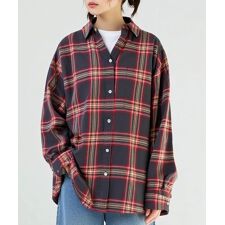 マルカワ(MARUKAWA)の【秋冬定番のネルシャツ】 USAコットン オンブレチェック レギュラーカラーシャツ