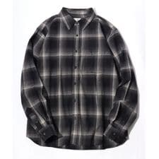 マルカワ(MARUKAWA)の【秋冬定番のネルシャツ】 USAコットン オンブレチェック レギュラーカラーシャツ