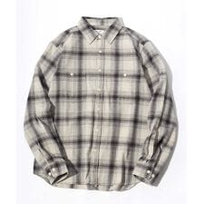 マルカワ(MARUKAWA)の【USAコットン】 ヘビーウェイト オンブレネルチェック ワークシャツ