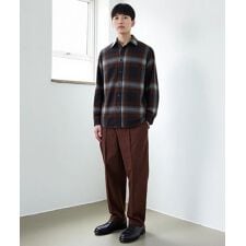 マルカワ(MARUKAWA)の【USAコットン】 ヘビーウェイト オンブレネルチェック ワークシャツ