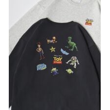 ディズニー(Disney)の【ミッキー トイストーリー ベイマックス 101匹ワンちゃん】 裏起毛 スウェットトレーナー