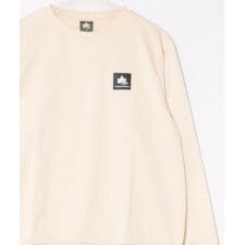 【ワンポイントボックスロゴ】 裏毛 ミニワンポイントロゴ クルーネックスウェットトレーナー