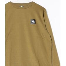 【ワンポイントボックスロゴ】 裏毛 ミニワンポイントロゴ クルーネックスウェットトレーナー